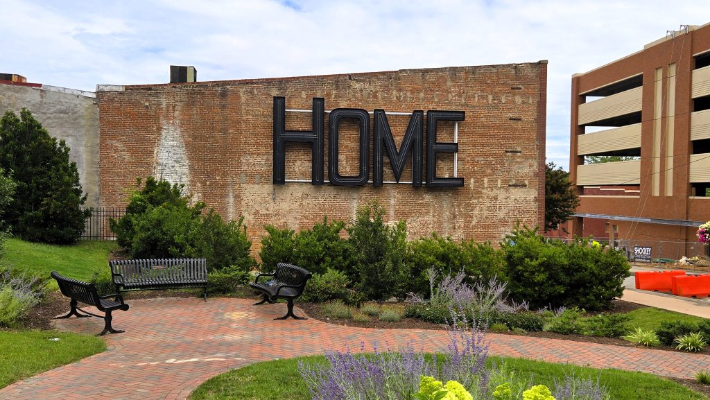 Danville Home sign