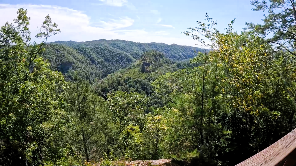 Canyon Rim Zipline platform 1